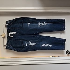 Lane Bryant Cropped Jogger Jeans